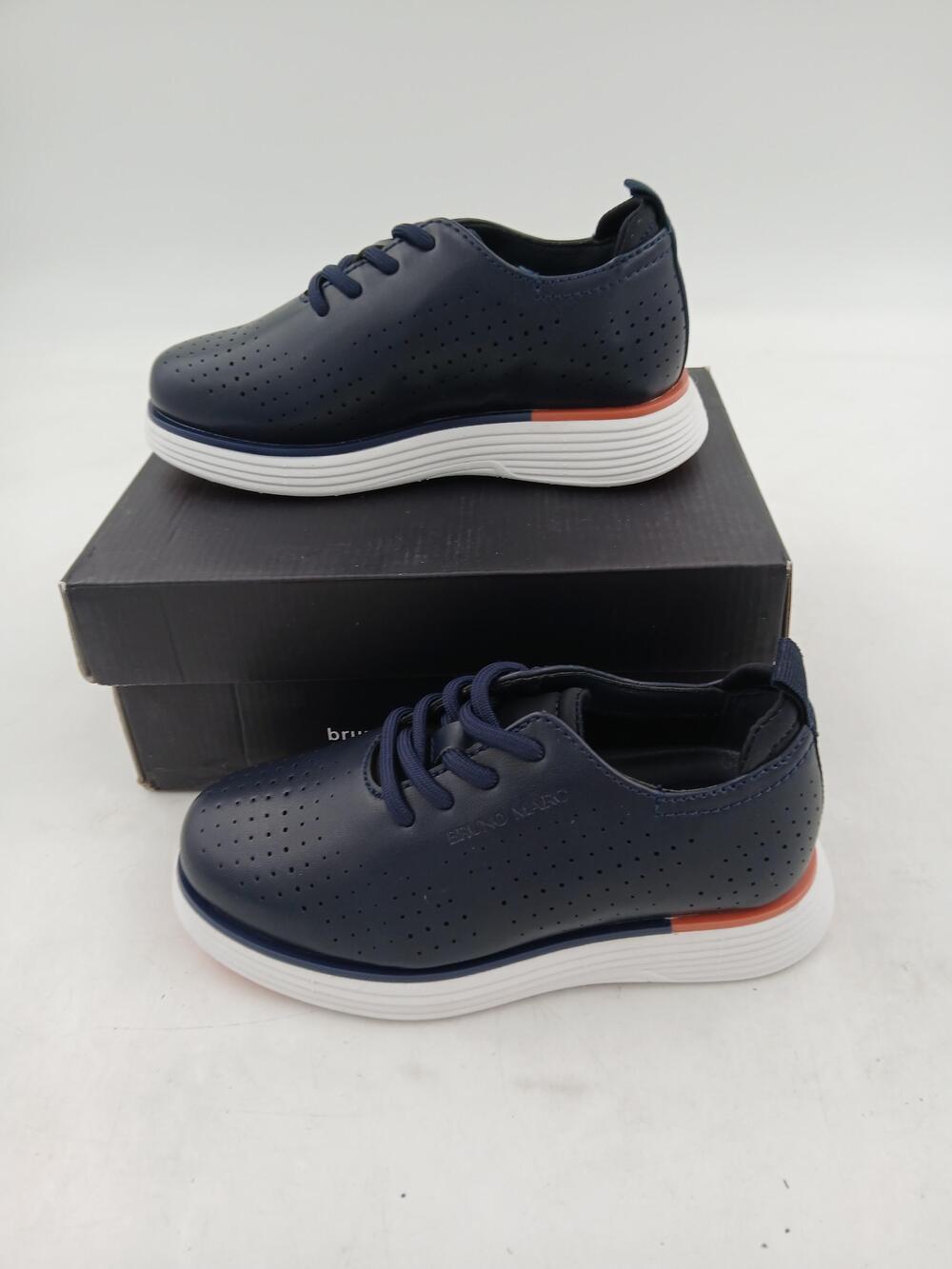 Bruno Marc Shoes Kids Size 10 Navy BKUMOX2501 Casual Sneaker Lightweight